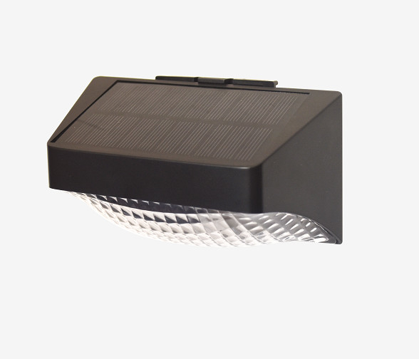 3.7 ولت چراغ باغ خورشیدی در فضای باز RGB حصار دیواری تزئینی ال ای دی 123 * 60 * 65 میلی متر