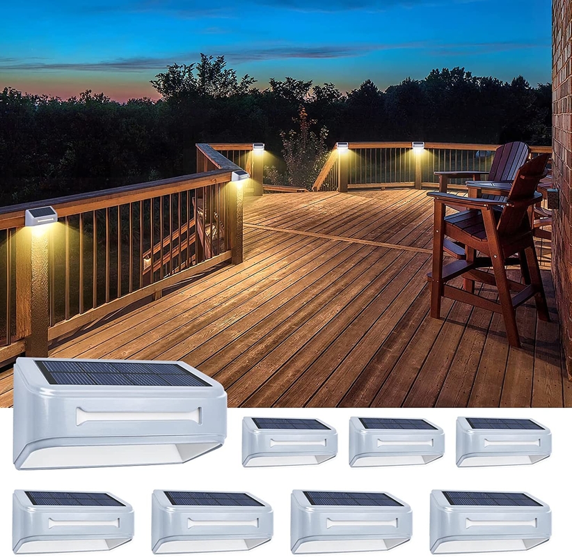 چراغ LED باطنی با انرژی خورشیدی برای روشنایی ضد آب در فضای باز در رنگ سفید گرم / سفید سرد / آبی / RGB 1-3 سال تضمین