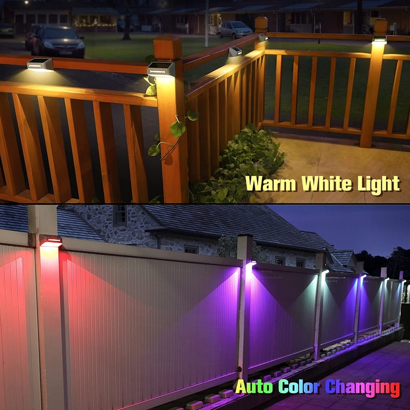 چراغ LED باطنی با انرژی خورشیدی برای روشنایی ضد آب در فضای باز در رنگ سفید گرم / سفید سرد / آبی / RGB 1-3 سال تضمین