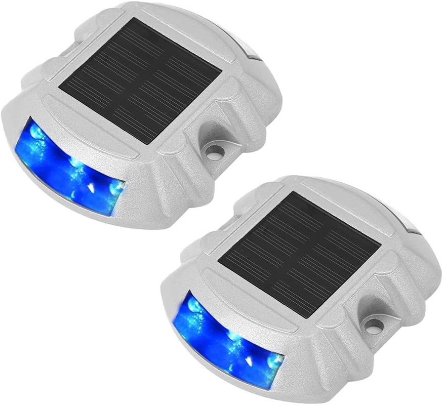 نور خورشیدی بازتاب دهنده Cat's Eye Road Studs چراغ های تزئینی خورشیدی LED چراغ های خورشیدی راه