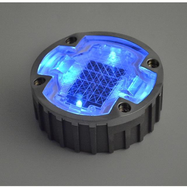 6 پی سی LED مقدار LED خورشیدی استودی جاده ای با 3 سال طول عمر و باتری Ni-Mh