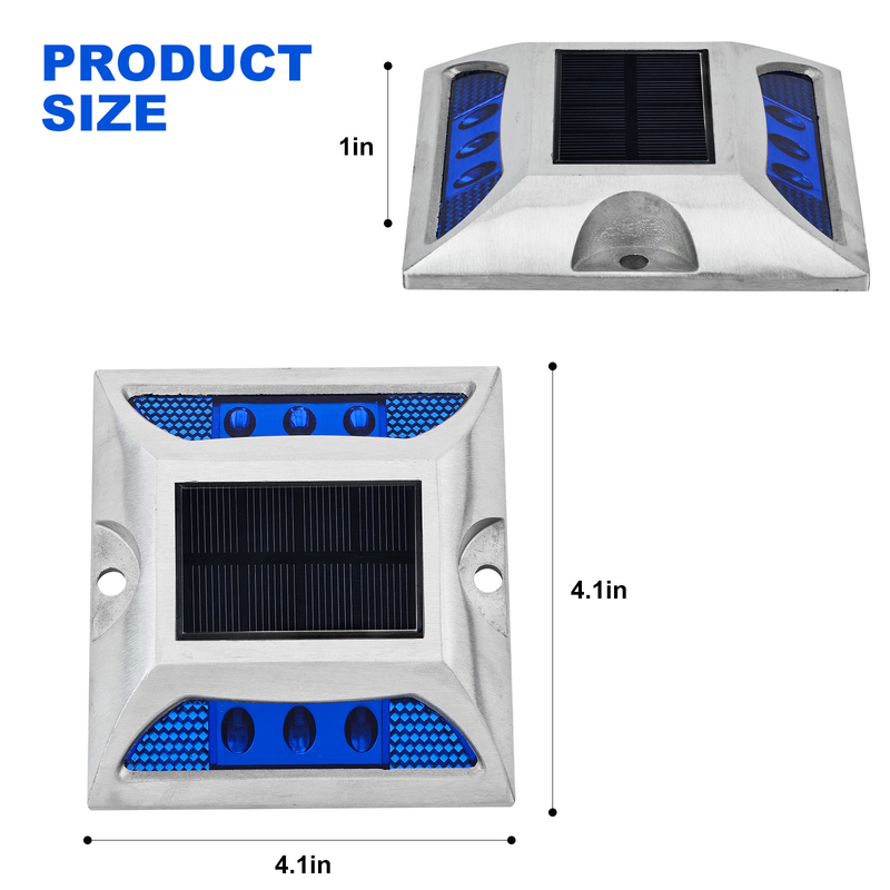 چراغ LED خورشیدی IP68 با طول عمر 50000 ساعت و ولتاژ 2 ولت