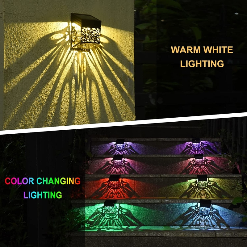 چراغ های باغ LED خورشیدی با پانل سیلیکون تک کریستال در رنگ سفید گرم / سرد / RGB