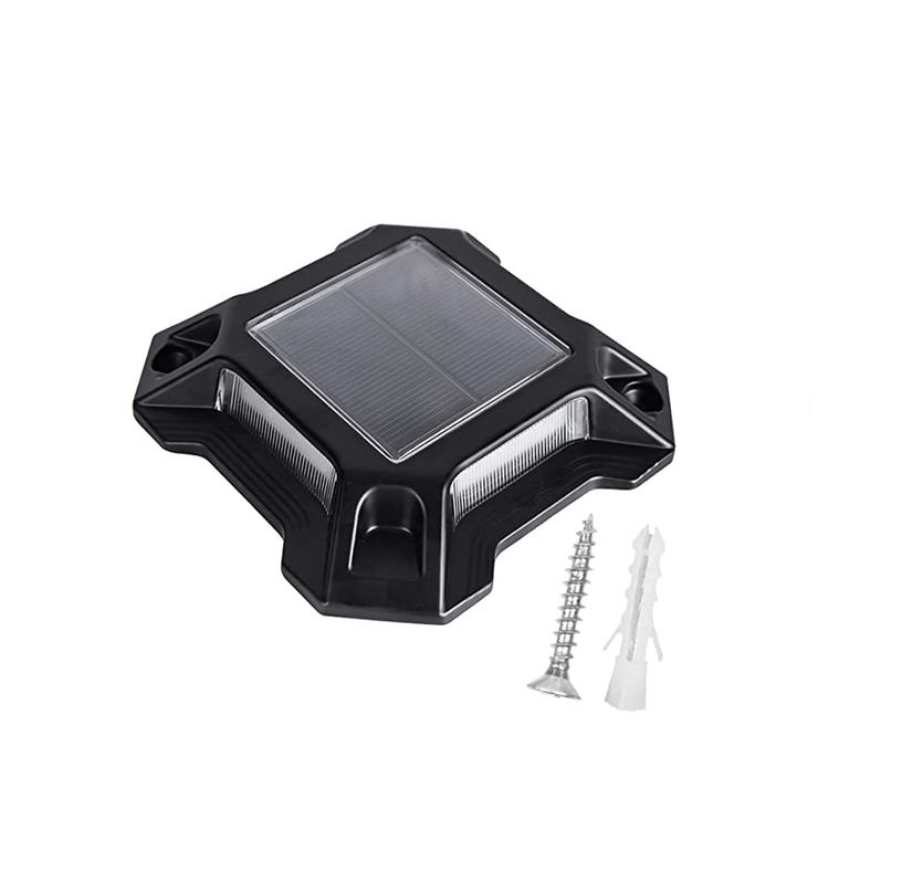 چراغ خورشیدی LED سفید و سرد که توسط باتری 1.2V/600MAH Ni-Mh تغذیه می شود