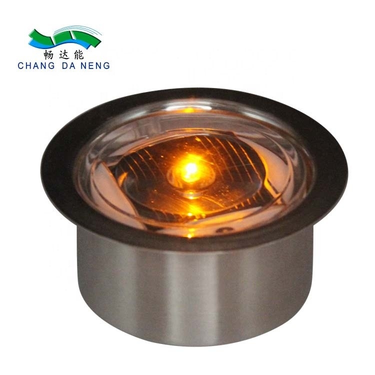 چراغ خورشیدی در فضای باز 2V ولتاژ 65 * 35 MM برای روشنایی باغ