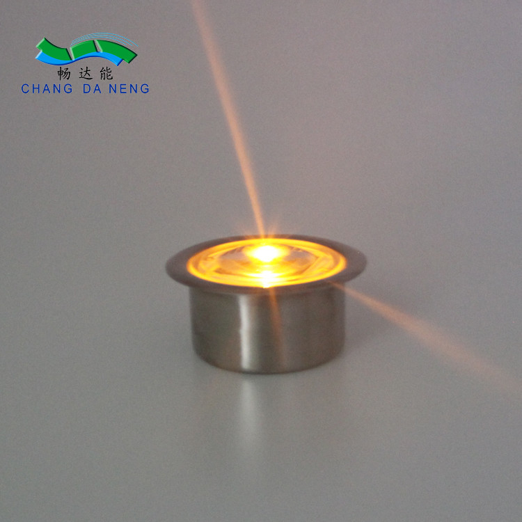 چراغ خورشیدی در فضای باز 2V ولتاژ 65 * 35 MM برای روشنایی باغ