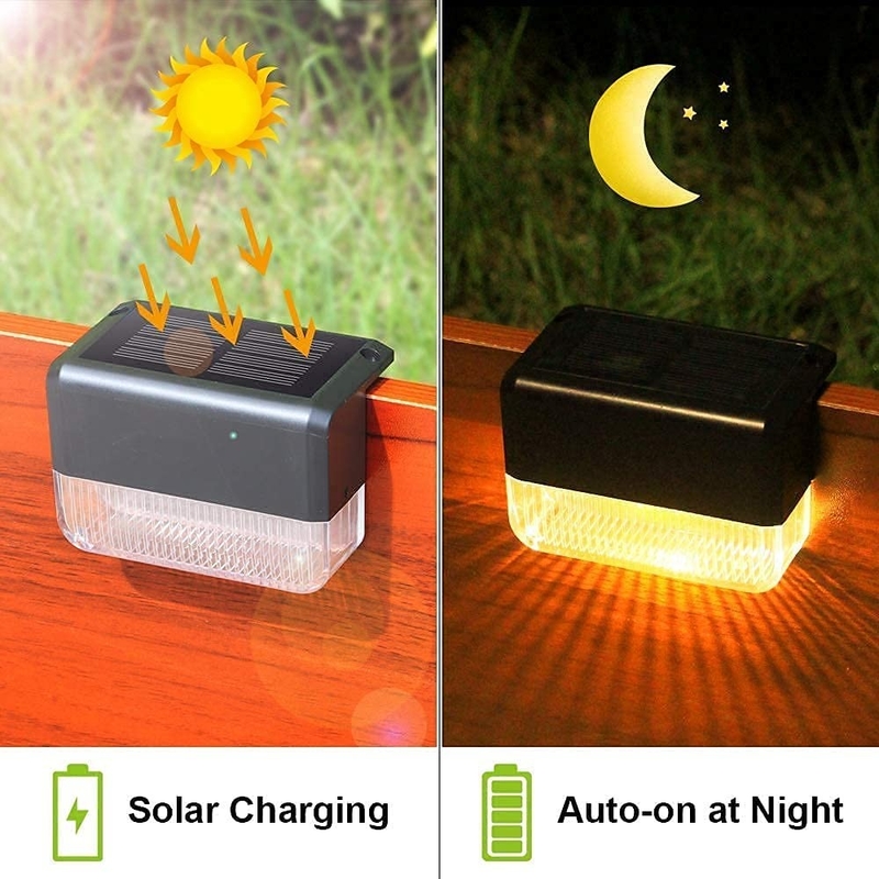 چراغ دیواری خورشیدی با باتری لیتیوم برای روشنایی LED RGB سفید گرم