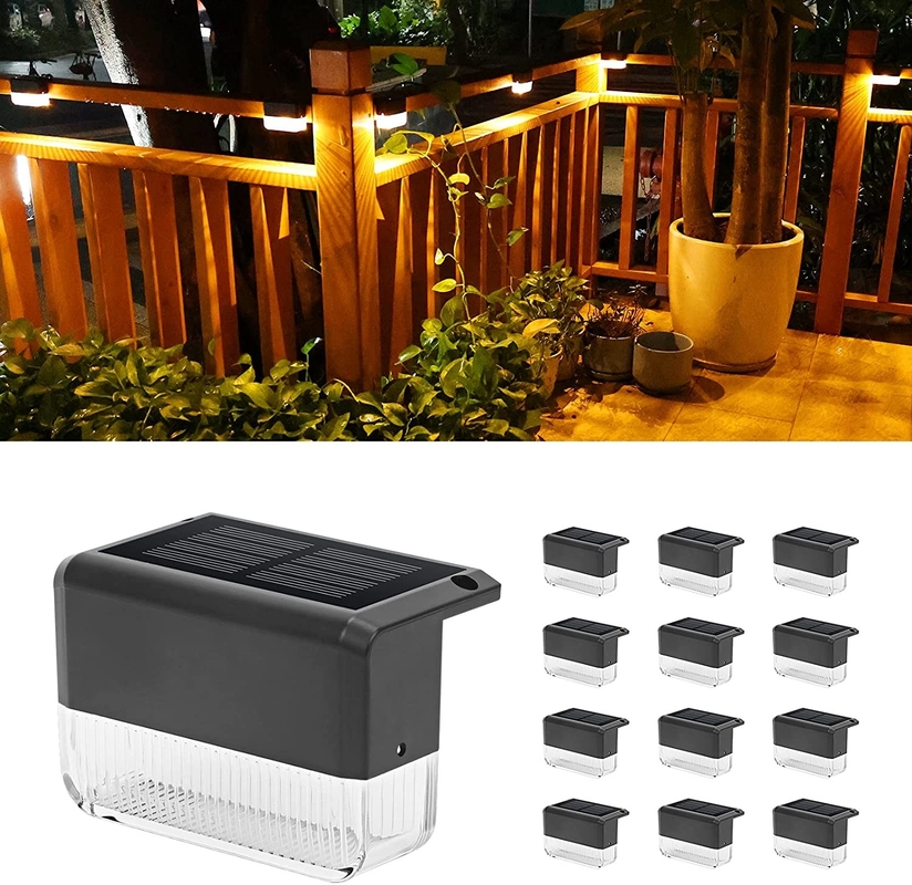 چراغ دیواری خورشیدی با باتری لیتیوم برای روشنایی LED RGB سفید گرم
