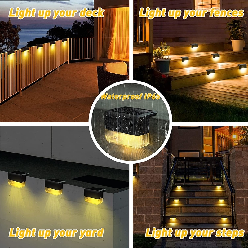 چراغ دیواری خورشیدی با باتری لیتیوم برای روشنایی LED RGB سفید گرم