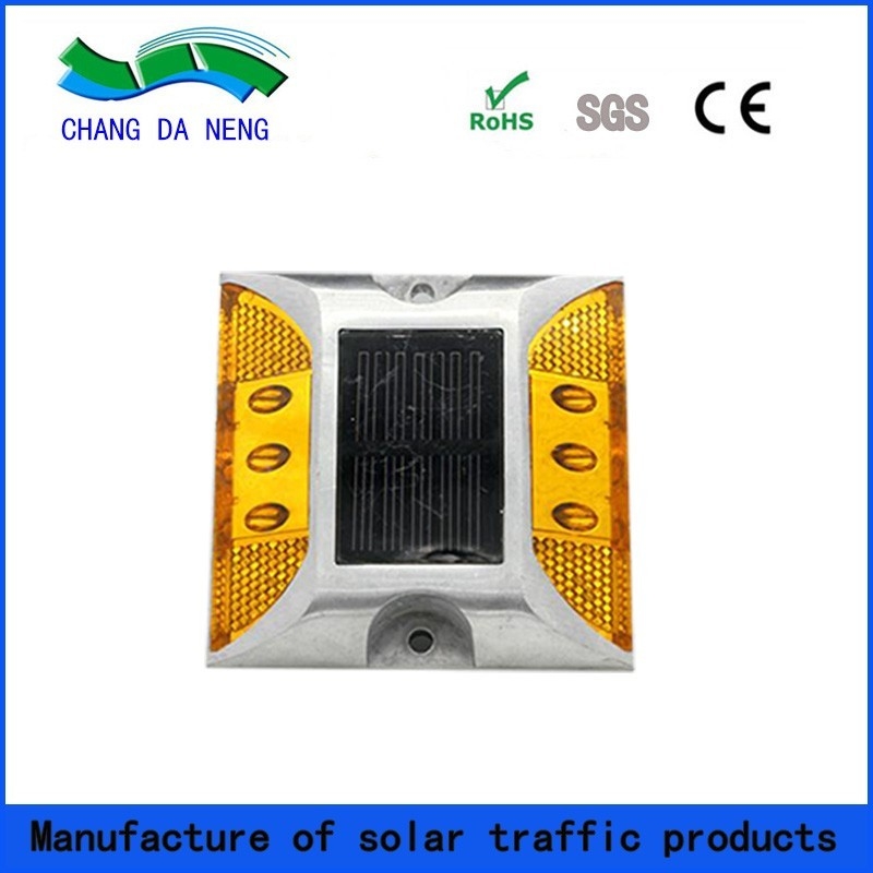 PBW آلومینیوم خورشیدی جاده استد LED خورشیدی راه بازتاب دهنده برای هشدار ایمنی