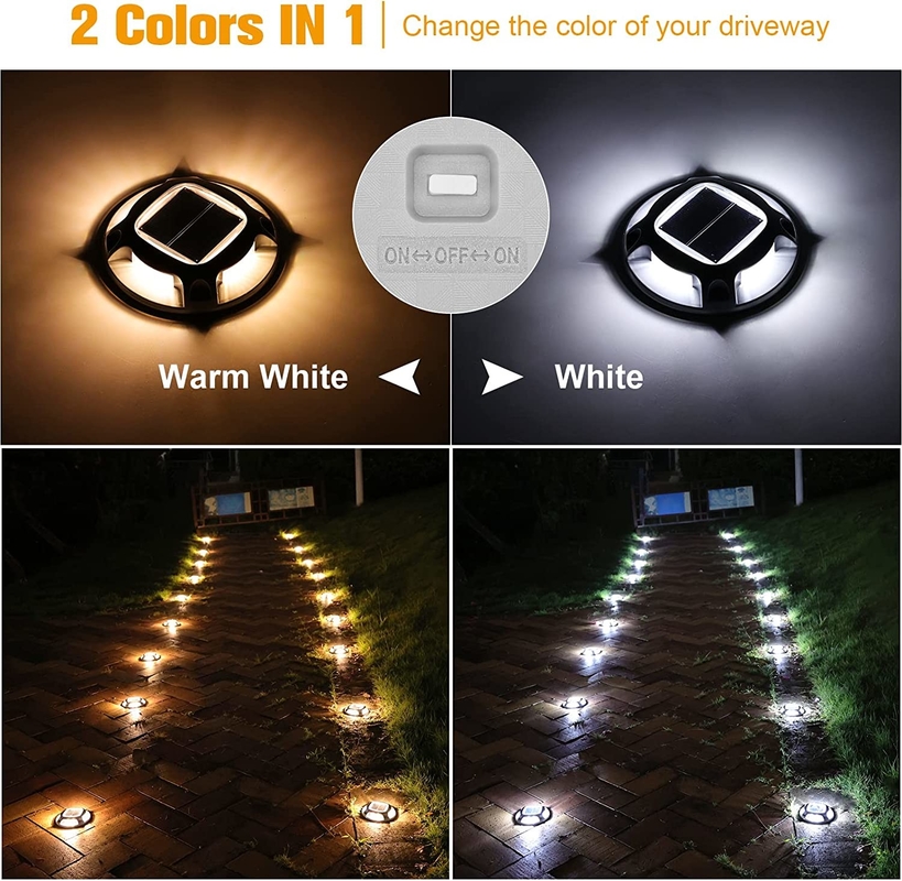 چراغ LED خورشیدی با روشنایی بالا ساخته شده از آلومینیوم و مواد PC با 3t Bearings