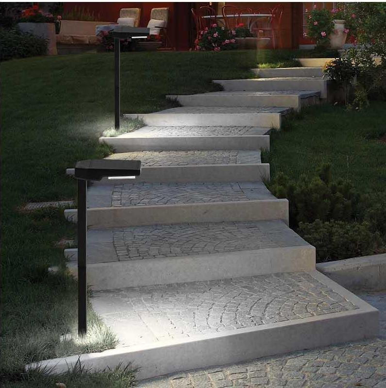 چراغ شمسی 6 روشن چراغ LED 15 ساعت زمان کار IP65 ضد آب