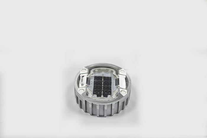 چراغ های قرمز خورشیدی 2V آلومینیوم آلیاژ PC IP68 ضد آب برای افزایش دید جاده در شب