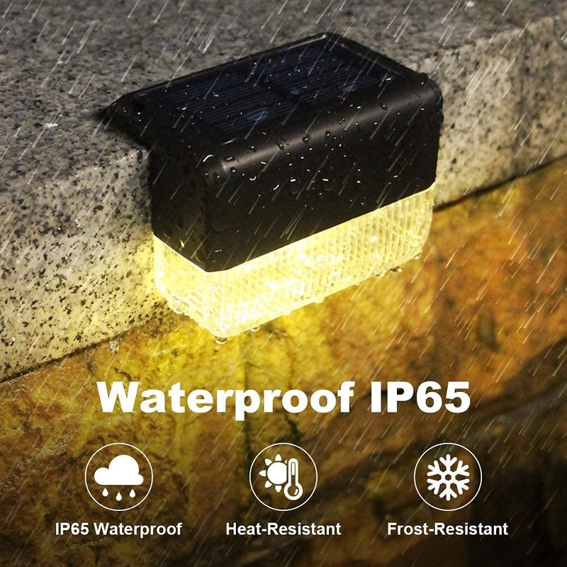 15 ساعت گرم سفید RGB شمسی نوری 20Lumens ABS PMMA ضد آب سیلیکون تک کریستال