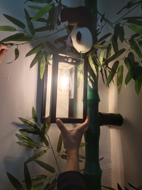 روشنایی بیرونی مدرن IP65 ضد آب 5CCT تنظیم قابل دیوار Sconce Dimmable LED دیوار چراغ برای باغ