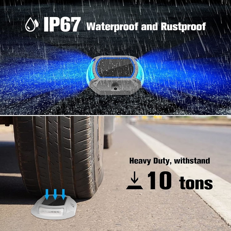 246g IP67 نور سولی با نصب آسان پیچ و باتری 1.2V / 600MAH باتری Ni-Mh