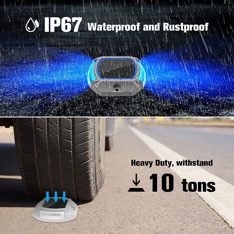 246g IP67 نور سولی با نصب آسان پیچ و باتری 1.2V / 600MAH باتری Ni-Mh