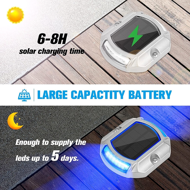 246g IP67 نور سولی با نصب آسان پیچ و باتری 1.2V / 600MAH باتری Ni-Mh