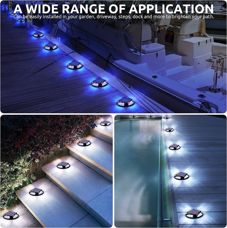 IP67 ضد آب LED نور دریچه خورشیدی -20C ~ 60C محدوده دمای با نصب پیچ