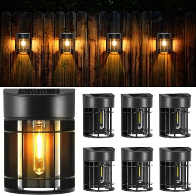 چراغ حصار باغ خورشیدی دائمی روشن 5V 150MA پنل خورشیدی ضد آب