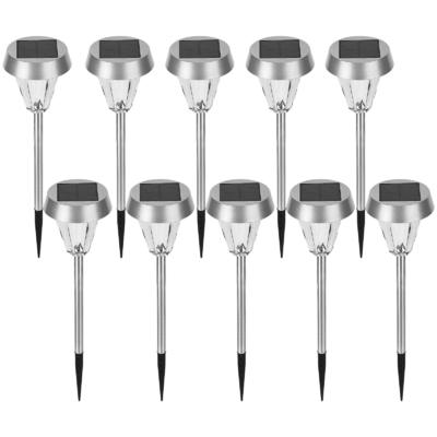 چراغ‌های منظره خورشیدی باغ LED 108 * 130 میلی‌متر 500 میلی‌آمپر برای درایو حیاط پاسیو