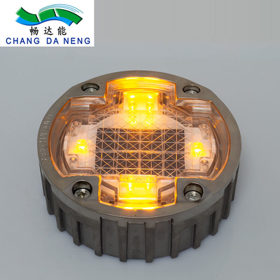 گل میخ خورشیدی سنگین IP68 ضد آب در فضای باز LED LED چشمک زن