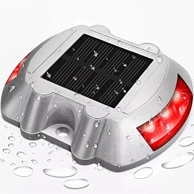 107 * 95 * 23mm نور جاده ای خورشیدی LED بازتاب دهنده نور زمین مسیر نور هشداری عرشه