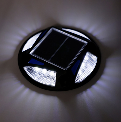 250MA NI MH Solar Powered Road Studs IP68 Round Shape 500m