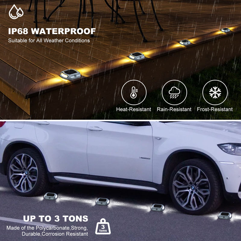 IP68 ضد آب نور خورشیدی LED گرم فروش کیت Mazon با 4 چراغ 2V منبع انرژی خورشیدی 140g وزن