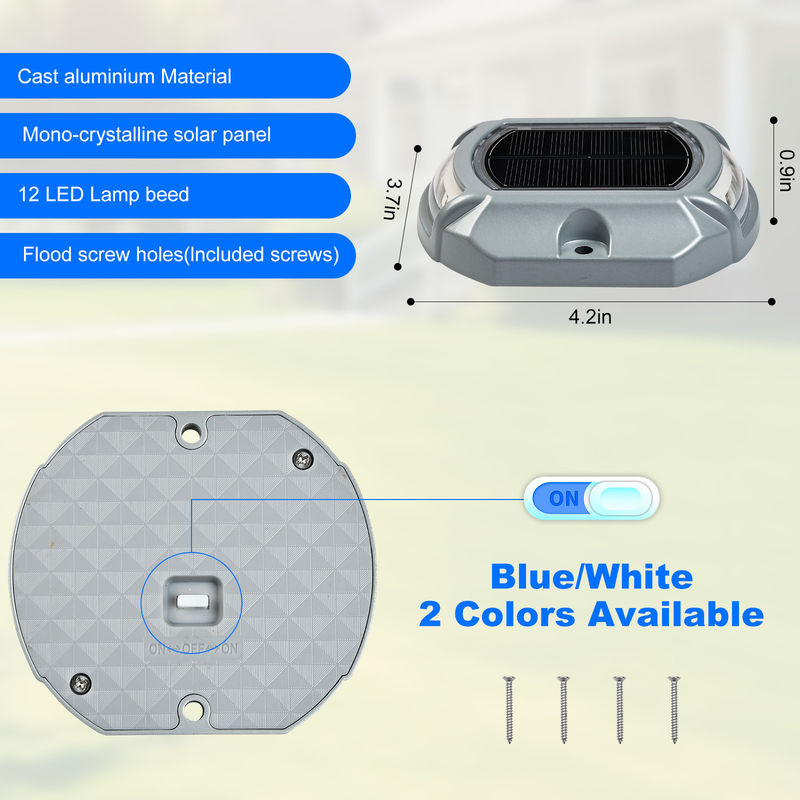 IP68 ضد آب نور خورشیدی LED گرم فروش کیت Mazon با 4 چراغ 2V منبع انرژی خورشیدی 140g وزن