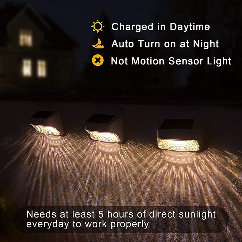 چراغ های باغ 7 رنگی با انرژی خورشیدی 4-6 ساعت زمان شارژ با سیلیکون تک کریستال