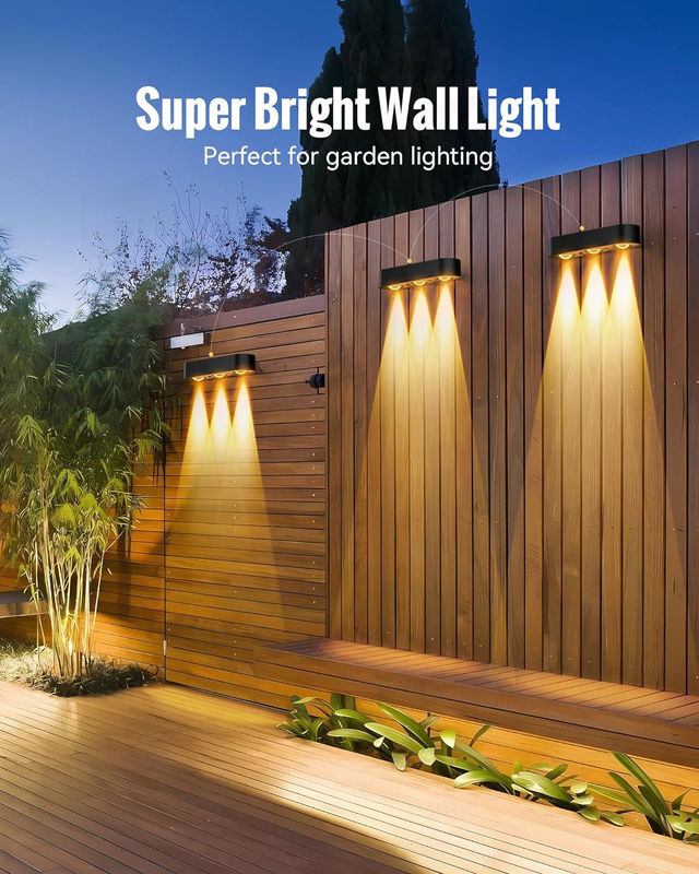 چراغ دیواری خورشیدی با 20 ساعت زمان کار و درجه ضد آب IP68