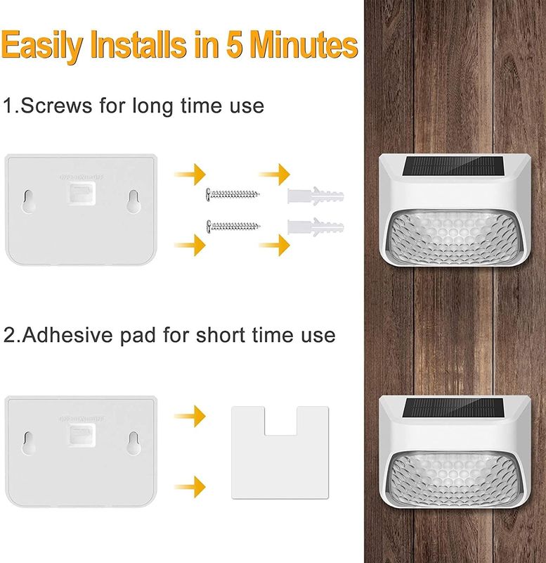 طولاني مدت 15 ساعت زمان کار چراغ حصار خورشیدی با پانل سیلیکون تک کریستال
