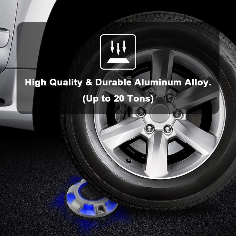 آلومینیوم آلیاژ خورشیدی جاده استد با 6000K هشدار نور روز IP67 ضد آب و 2 سال گارانتی