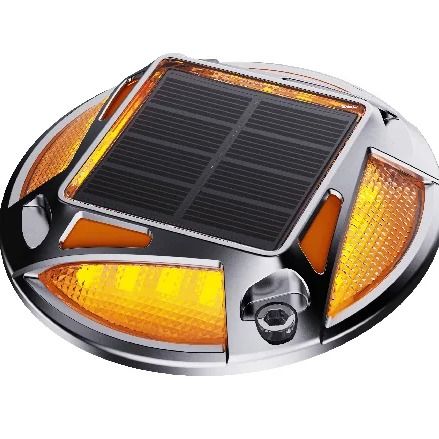 آلومینیوم ضد آب LED Solar Road Stud با 12 LED برای ایمنی ترافیک جاده ای در -20-70°C