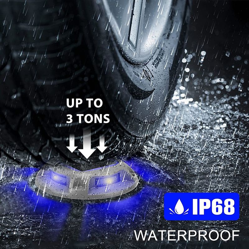 20 لومن نور سولی با IP67 ضد آب و هشدار نور روز 6000K برای استفاده در فضای باز