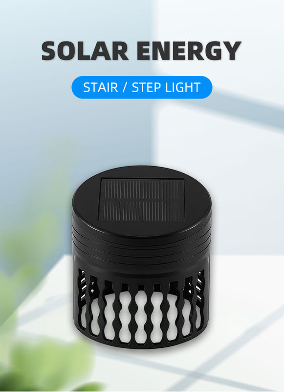 چراغ حصار خورشیدی با طول عمر 50000 ساعت، زاویه پرتو 120 درجه و 2 سال گارانتی برای تزئینات باغ در فضای باز