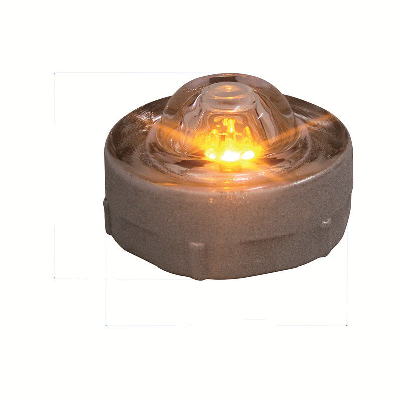 نوع اخطار ترافیکی میخ های خورشیدی شیشه ای سکوریت شده معکوس نور گربه ای