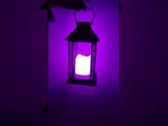 چراغ خورشیدی RGB طرح جدید