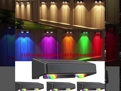 4.5 ساعت شارژ نور حصار خورشیدی برای مراقبت آسان نورپردازی بیرونی