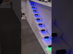 چراغ پله ای خورشیدی در فضای باز